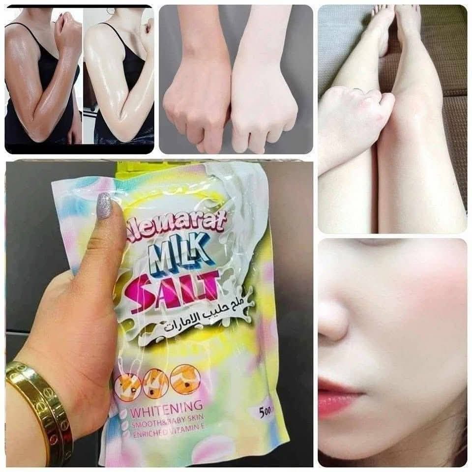 ملح حليب الامارات لتفتيح الجسم