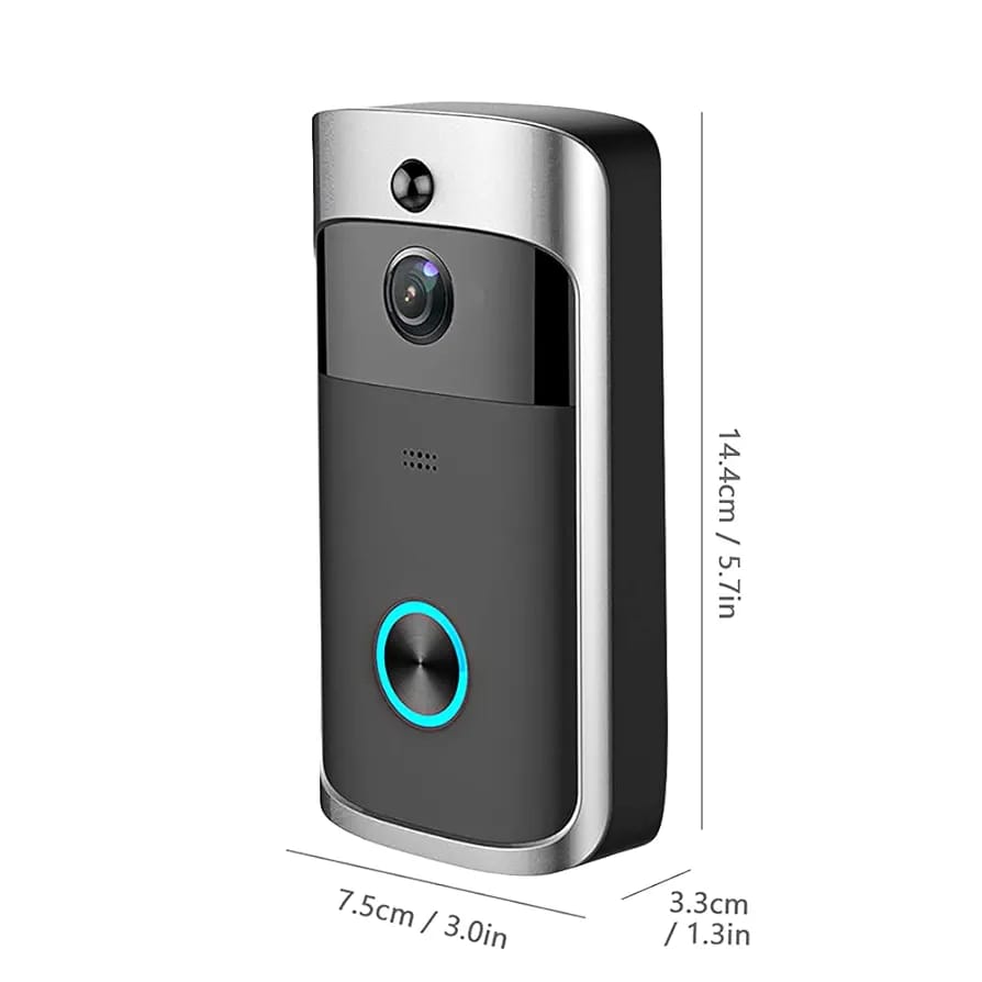 جرس باب ذكي لاسلكي بكاميرا HD