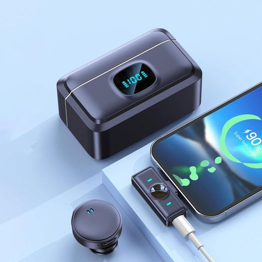 ميكروفون لاسلكي وباور بانك متعدد الاغراض